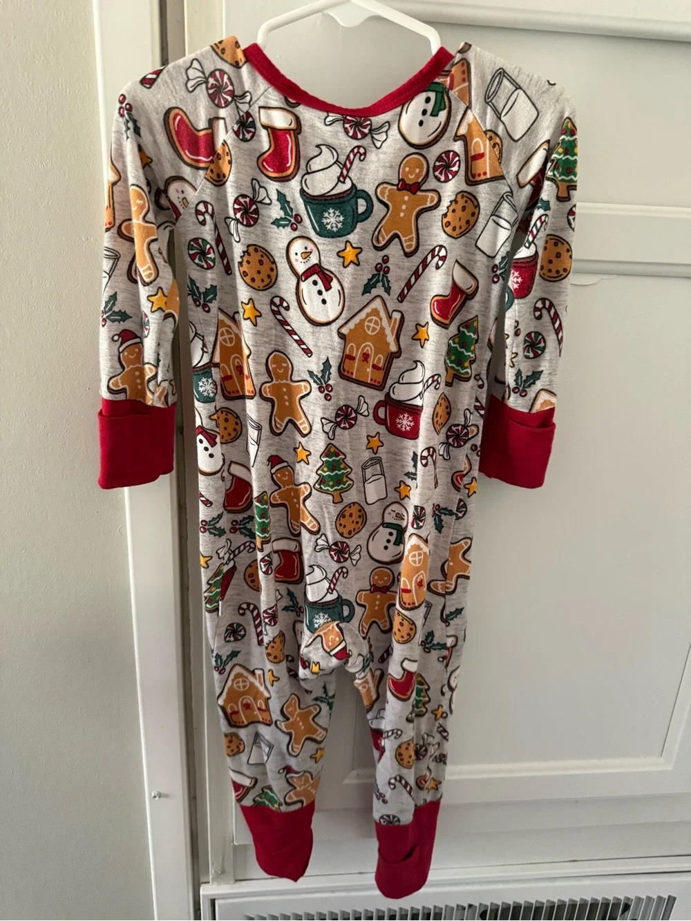 Little Sleepies Christmas Themed Bamboo One-Piece Pajamas